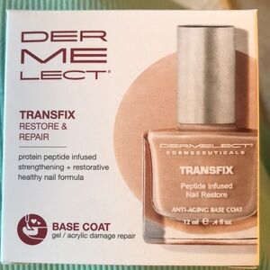 Dermelect Transfix Peptide Infused Nail Restore - Cream colour